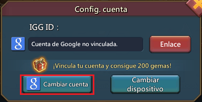¿CÓMO CAMBIAR DE CUENTA EN LORDS MOBILE? Lords Mobile